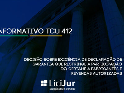 INFORMATIVO TCU 412